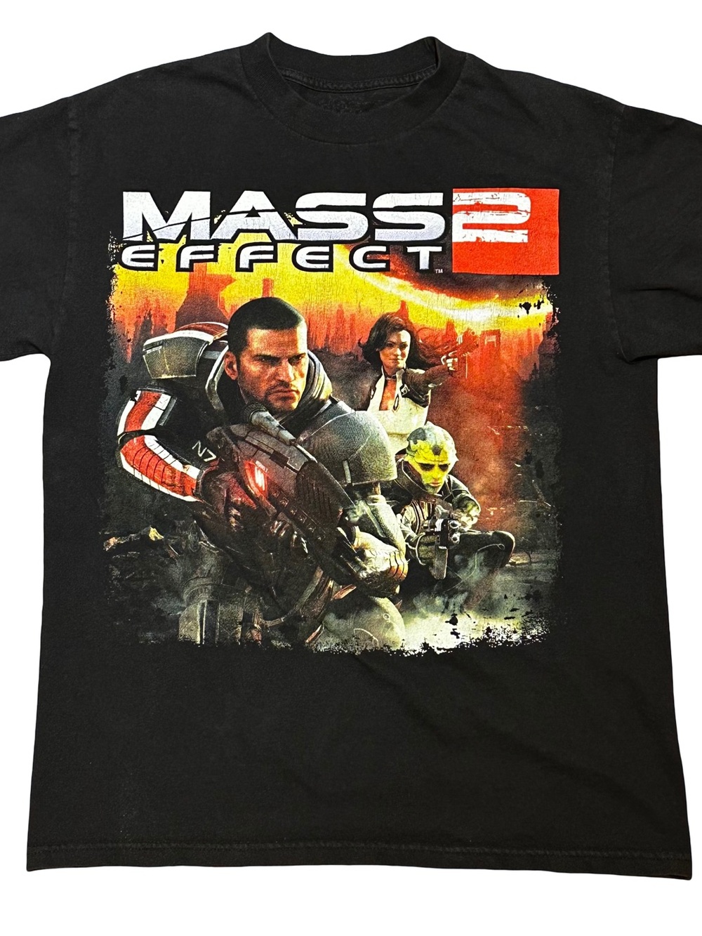 Mass Effect 2 Graphic Black Short Sleeve Tee